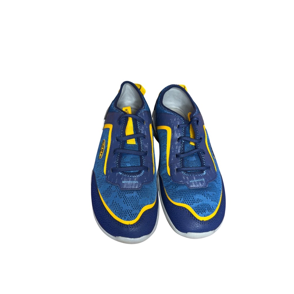 Keen Chandler CNX Blue Yellow Hiking Sneakers Youth 6 Boys Girls 1026394